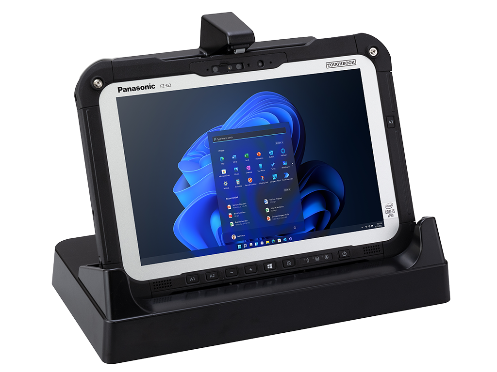 Panasonic toughbook G2 in dock station