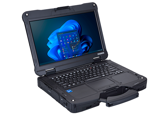 Panasonic Toughbook 40 side open